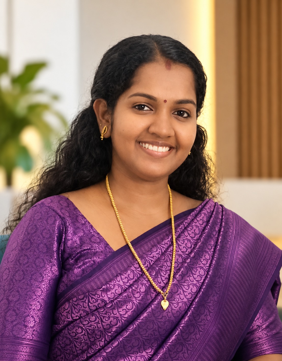 Portrait of Ms. Sariga Mukundan